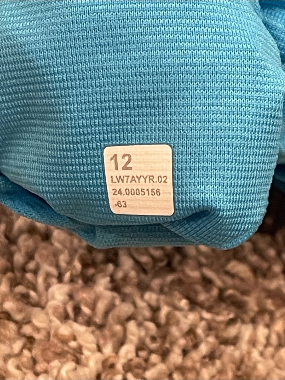 Lululemon Kayak Blue Light Hotty Hot High-Rise Lined Short 2.5” Size 12 - Picture 6 of 8